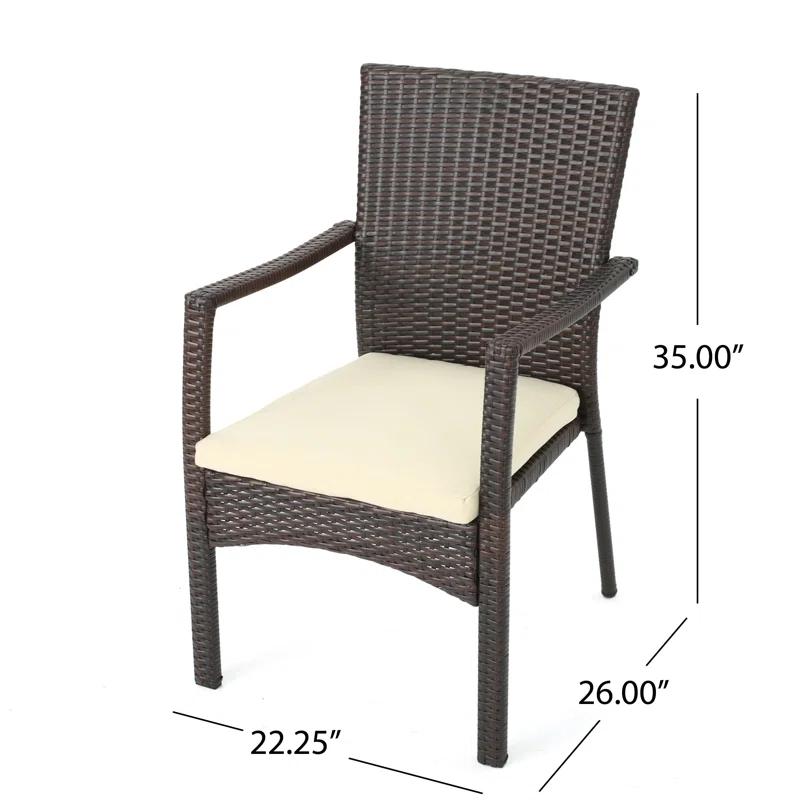 Wrought Studio™ Ault 3 Piece Conversation Set with Cushions