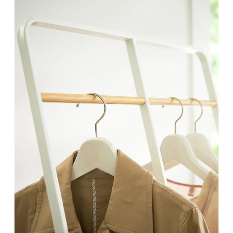 Yamazaki Home 2-Level Coat Rack, Steel