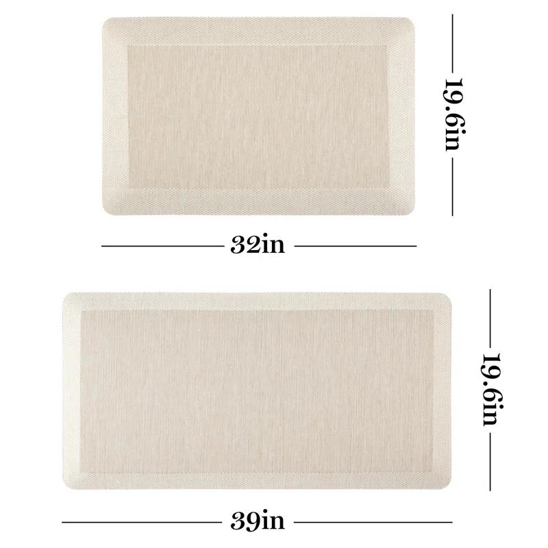 Martha Stewart Martha Stewart Mira Modern Heathered Anti-Fatigue Air-Infused Kitchen Mat