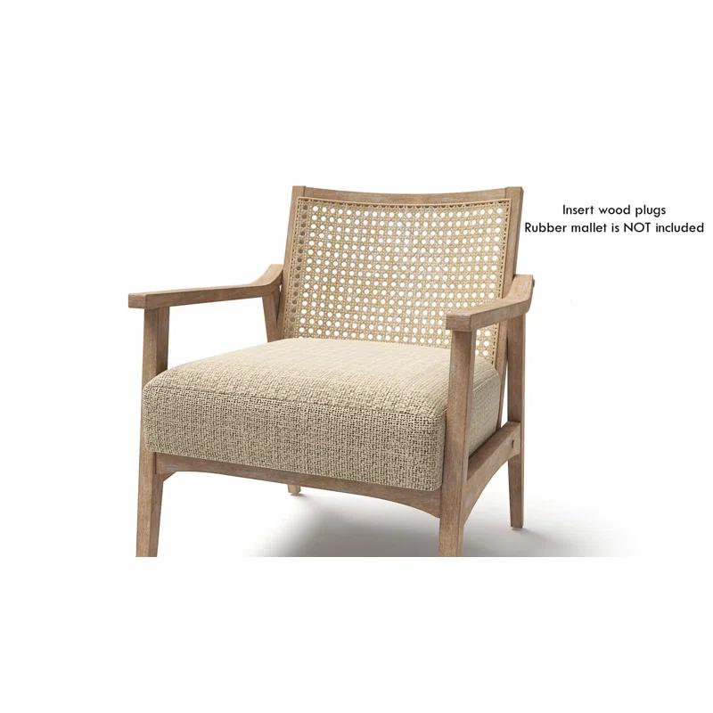 INK+IVY Kelly Cane Back Accent Chair
