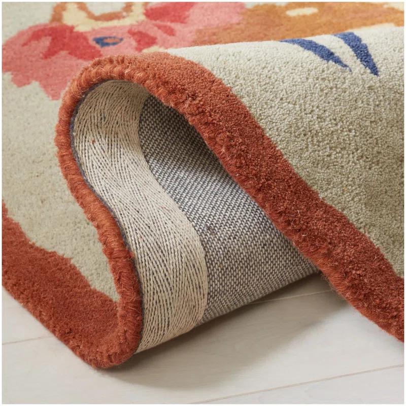 Safavieh Novelty Hand Tufted Wool Animal Print Rug