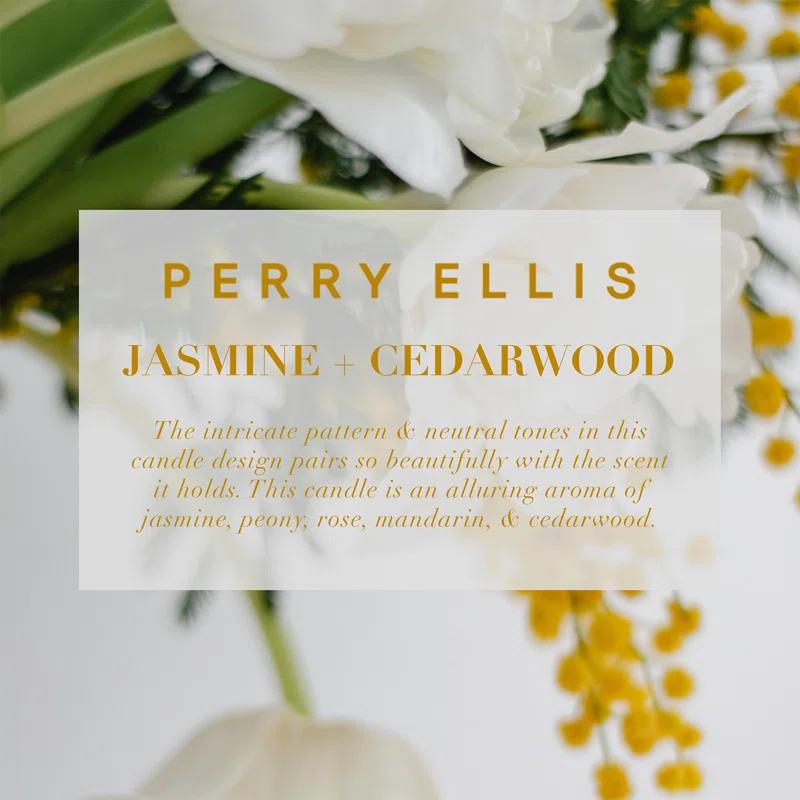 Perry Ellis Eveyday Jasmine & Cedarwood Scented Candle