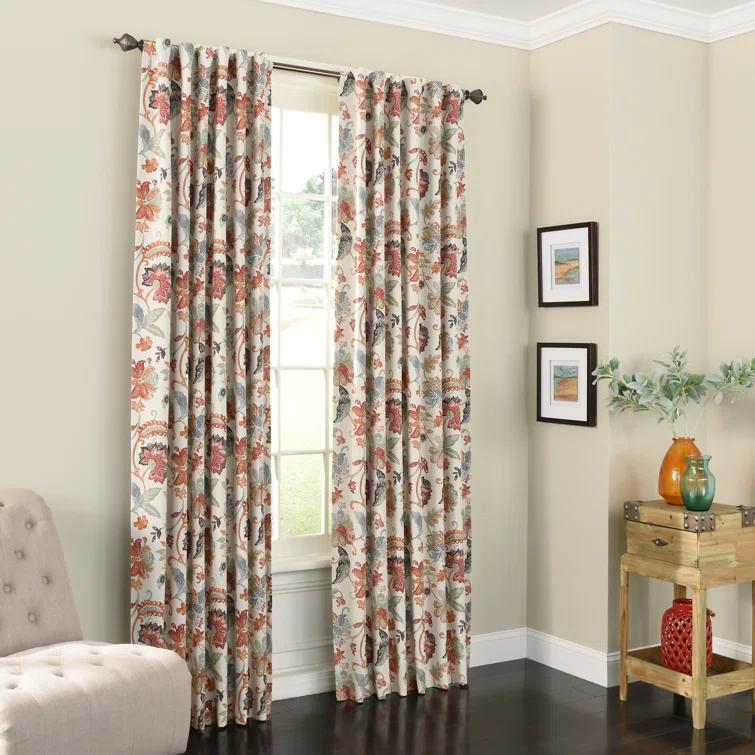 Eclipse Nina Polyester Blackout Curtain Single Panel
