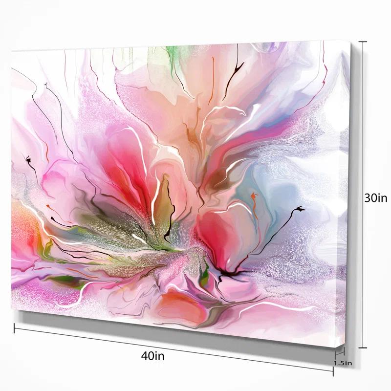 Design Art " Lovely Painted Floral Design "