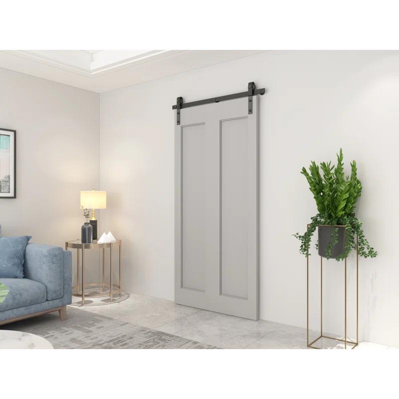 Calhome Standard Single Door Barn Door Hardware Kit