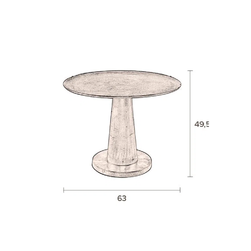 Dutchbone Brute Tray Top End Table