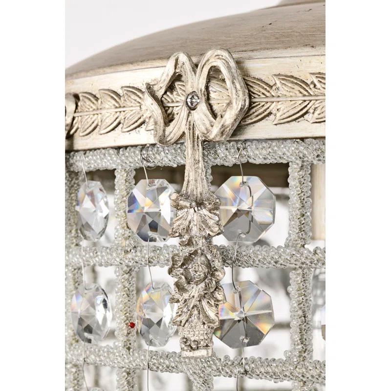 Rosdorf Park Kiyora 4 - Light Dimmable Tiered Chandelier