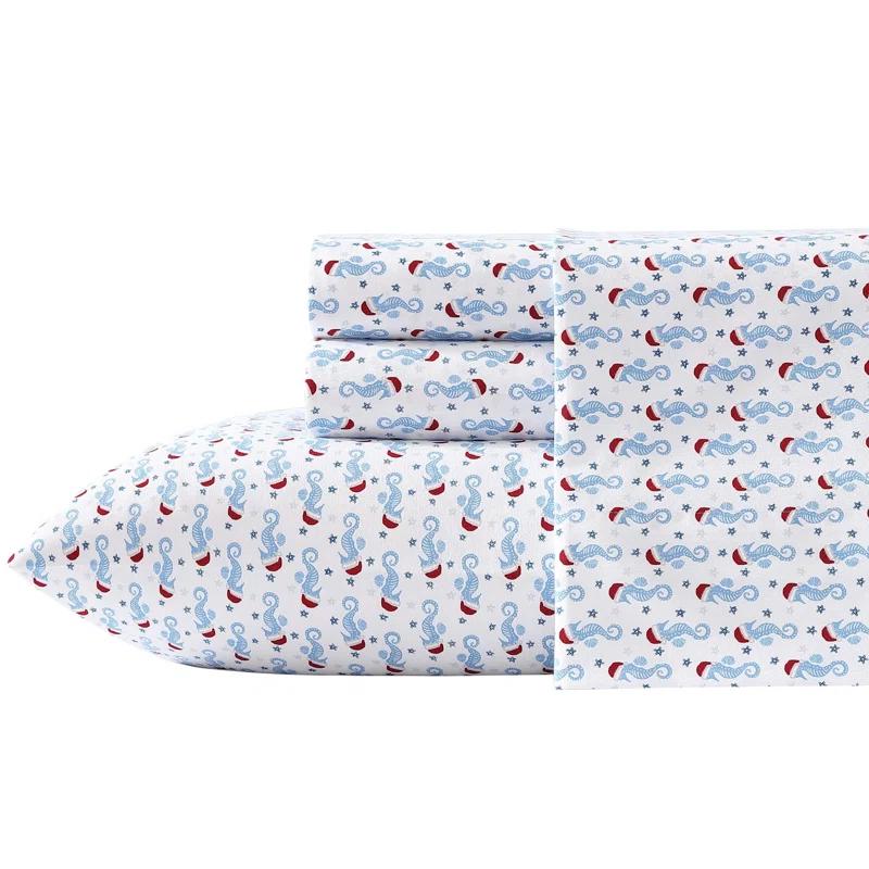 Nautica Nautica Cozy Brushed Flannel Printed Sheet Sets