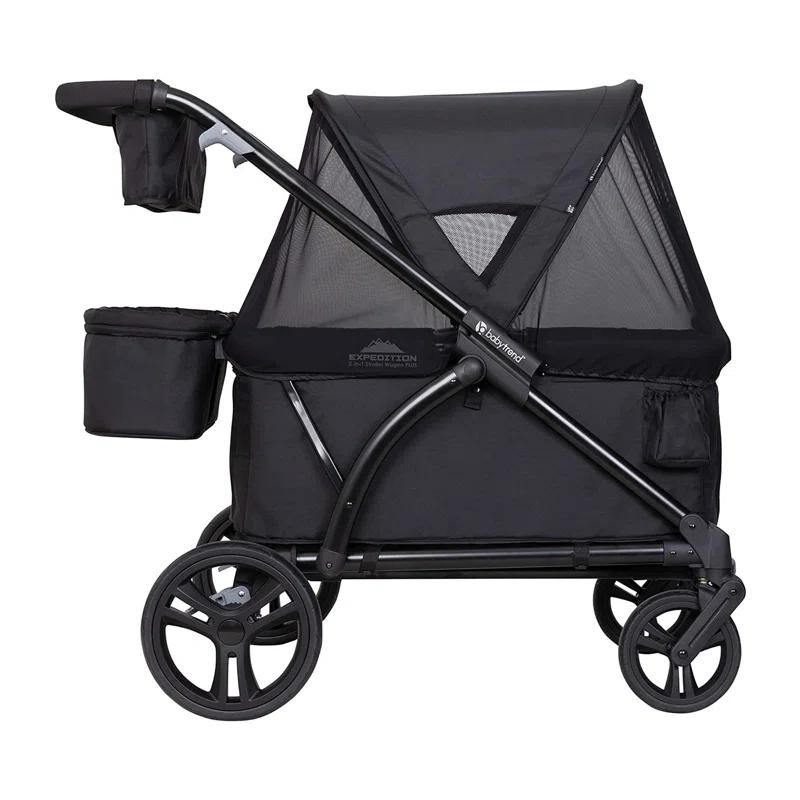Baby Trend Baby Trend Foldable 4 Wheel Multi-Child Stroller with Storage
