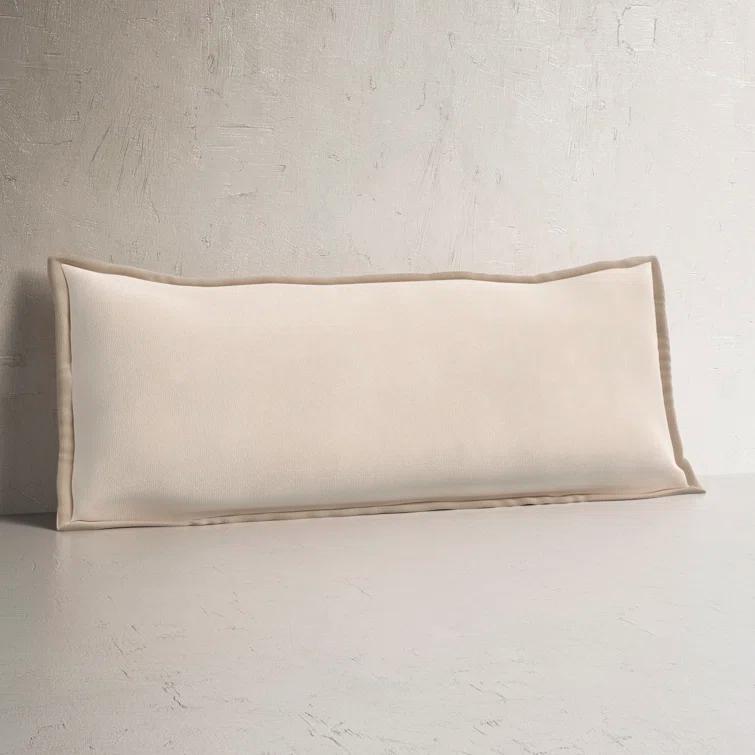 RE/FINE™ Montague 100% Cotton Lumbar Rectangular Pillow & Reviews | AllModern