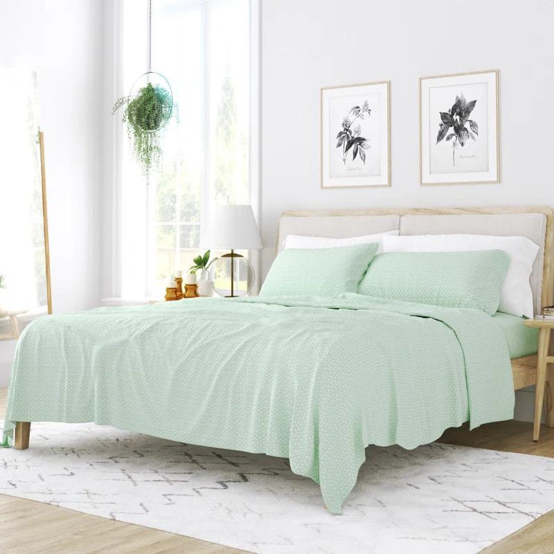 Becky Cameron Home Urban Arrows Pattern Microfiber Sheet Set
