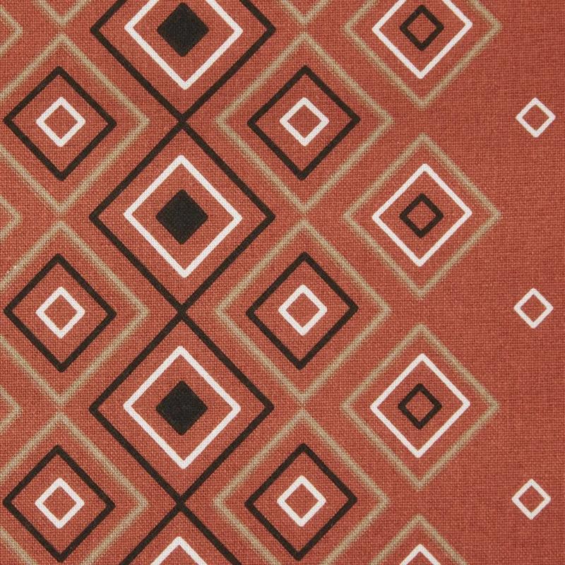 Design Imports Geometric Cotton Reversible Pillow Cover