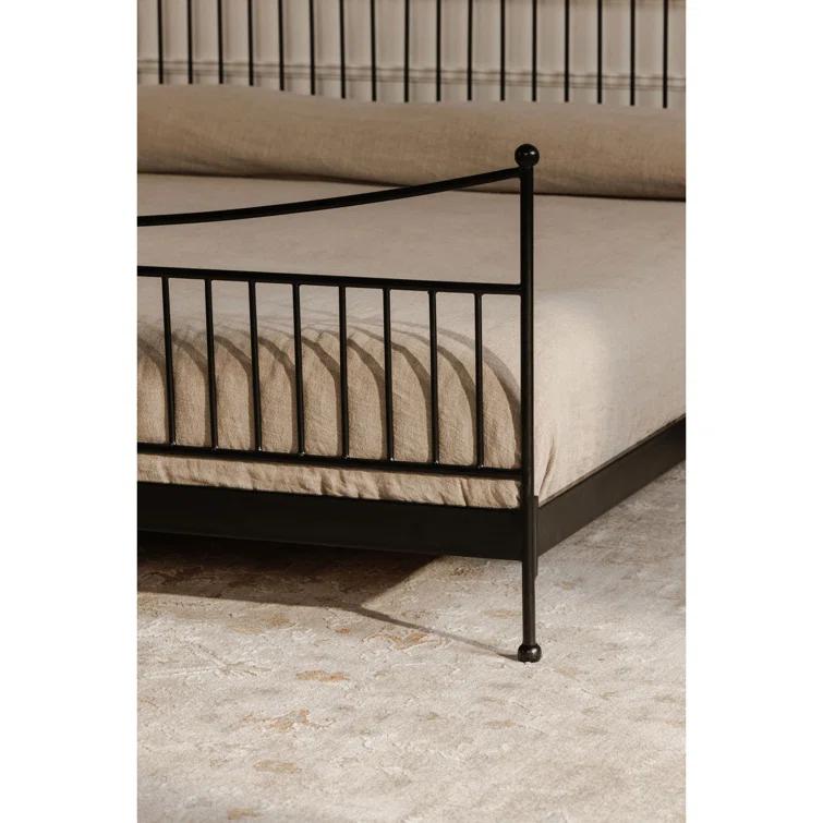 Sylvie Platform Bed - Black / King