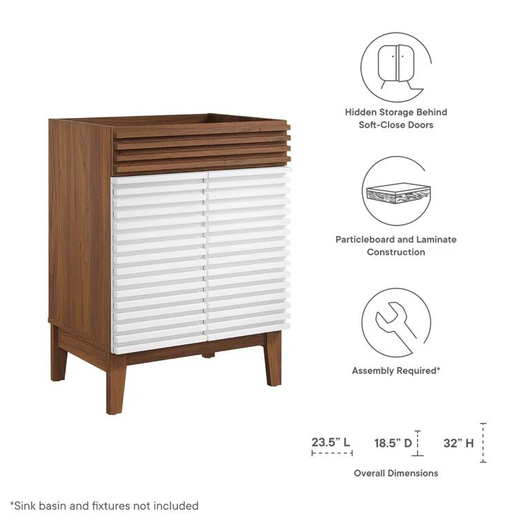 Modway Modway Render 23.5" Single Bathroom Vanity Base Only