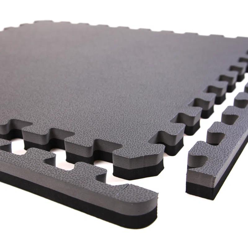 Flooringinc 1" Mma Interlocking Foam Tiles, 3'X3', Red/Blue, 5 Tile Pack (Set of 5)