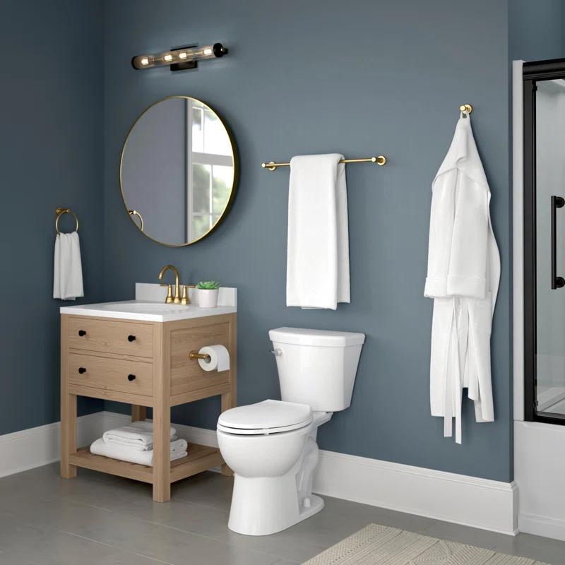 Franklin Brass 5 - Piece Bathroom Hardware Set WAK65-BB