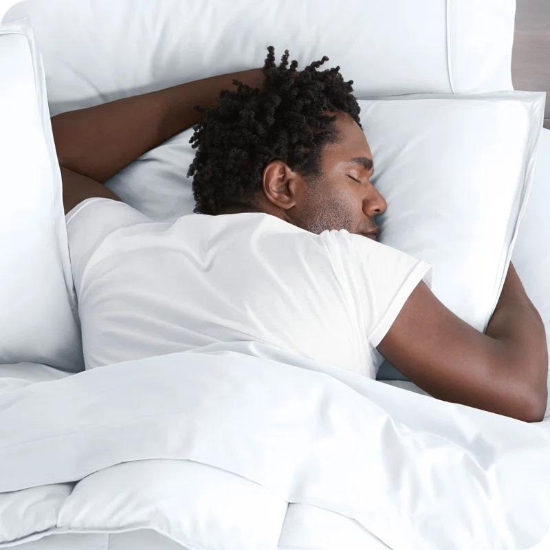 Bare Home Washed Microfiber Duvet Cover Set