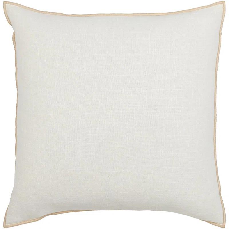 Livabliss Merrow Cotton Reversible Throw Pillow