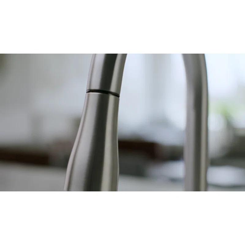 Bio Bidet by BEMIS 7ZUP7000XCP Touchless Pull Down Single Handle Kitchen Faucet