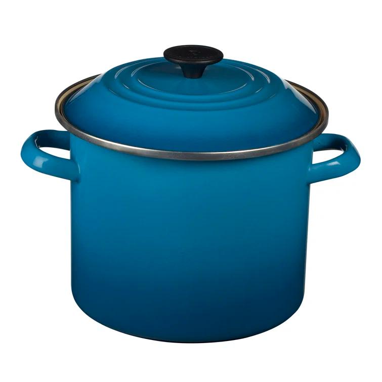 Le Creuset Enamel on Steel Stockpot with Lid
