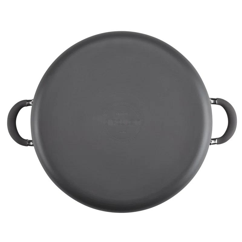 Circulon Radiance Hard-Anodized Aluminum Nonstick Wide Stockpot