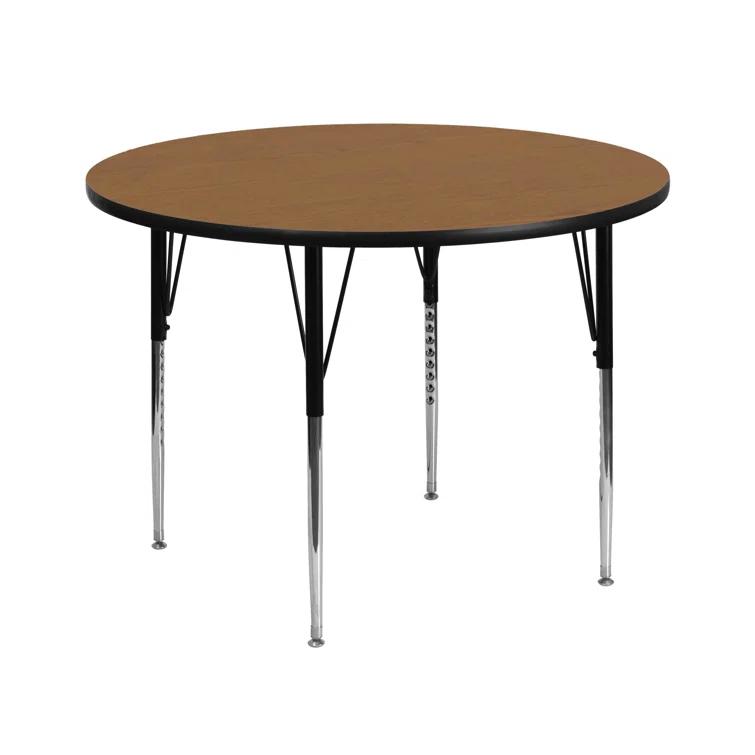 Laminate Adjustable Round Activity Table