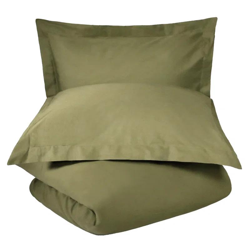 Modern & Contemporary Sateen Duvet Cover Set