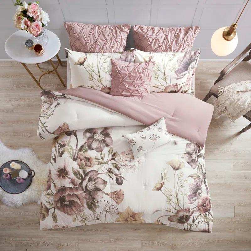 Madison Park Cassandra 8 Piece Cotton Comforter Set