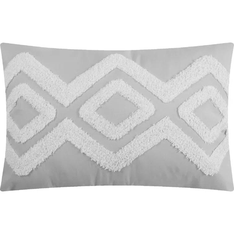 Nanshing America, Inc Vernice 7 Piece Geometric Comforter Set