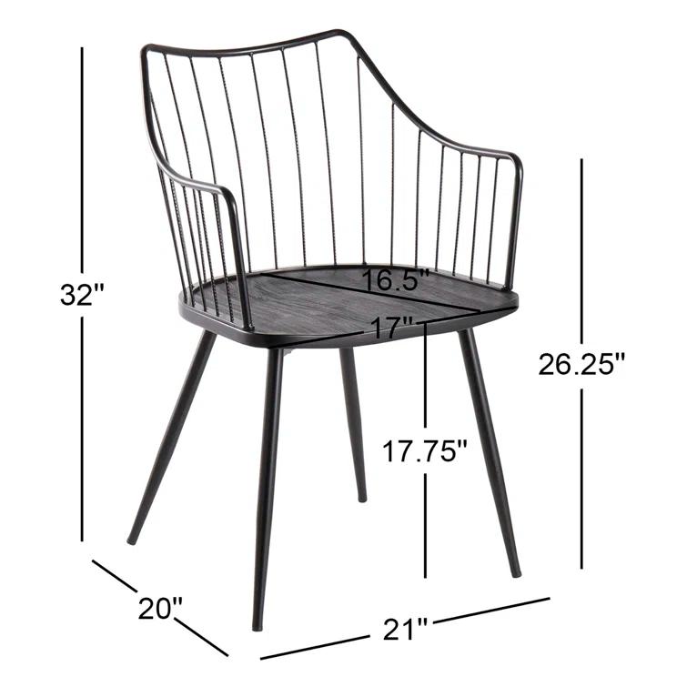 Fianna Slat Back Arm Chair