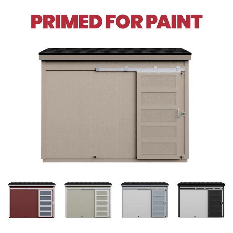 Handy Home Cambria 10 ft. W x 4 ft. D Wood Lean-To Storage Shed