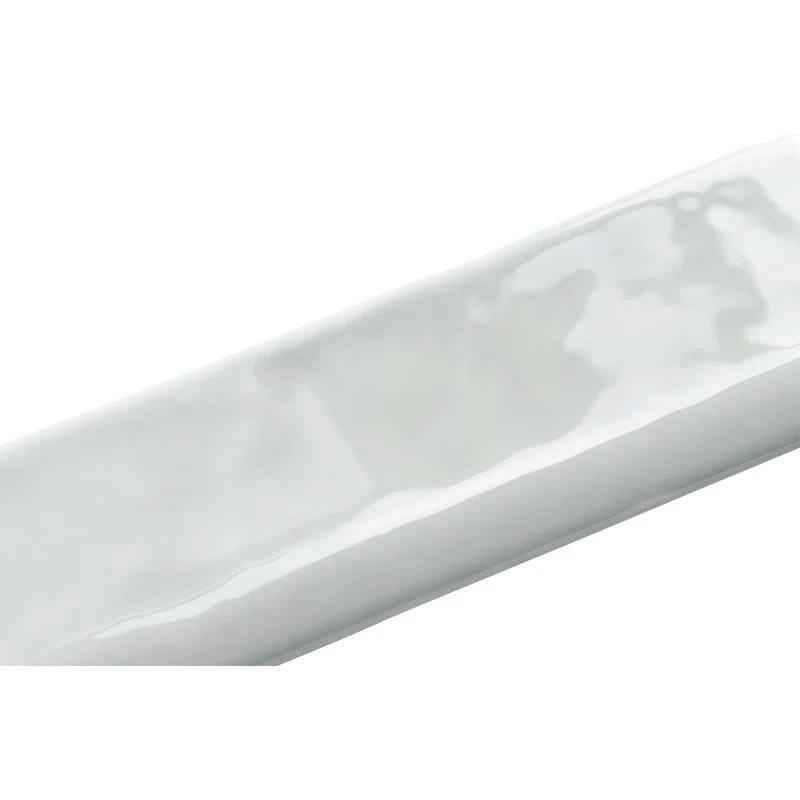 Bond Tile Brookline 10" x 2" Ceramic Bullnose Wall Tile Trim