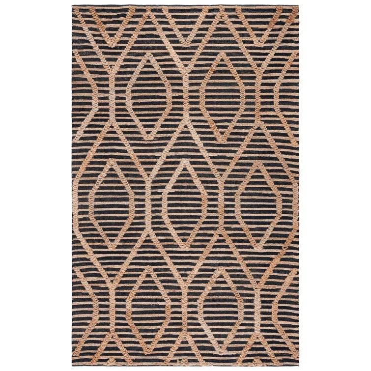 Safavieh Natural Fiber Flat Weave Jute And Cotton Geometric Rug