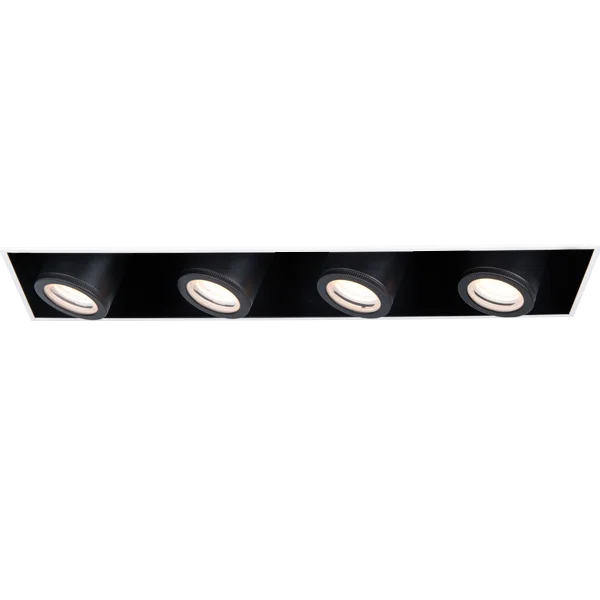 WAC Lighting MT-4310L-940-WTWT Silo 13.75'' Dimmable Air-Tight Multi-Spotlight Recessed Lighting Kit