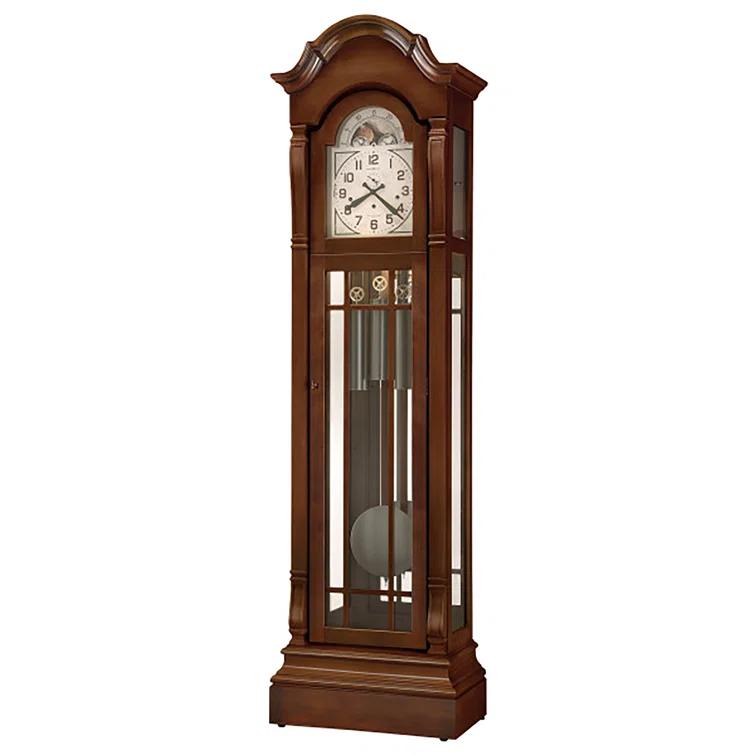 Howard Miller® Roderick 82.75'' H Solid + Manufactured Wood Grandfather Clock