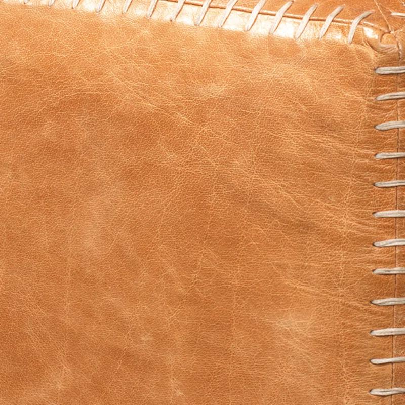 Jamie Young Company Leather Pouf