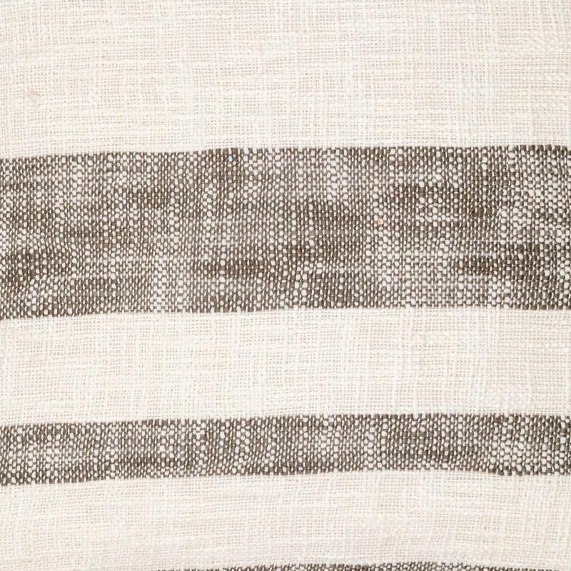 Striped Down Throw Pillow
