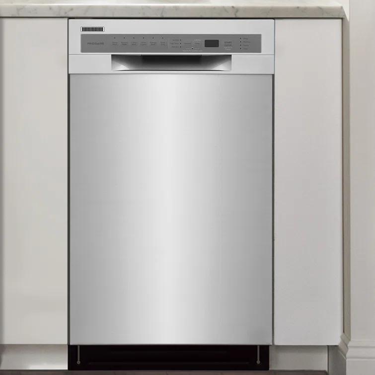 Frigidaire Frigidaire Series 18" 52 dBA Built-in Full Console Dishwasher with Cycle Status Indicators FFBD1831US