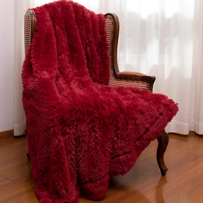 Cheer Collection Plain Weave / Muslin Throw Blanket