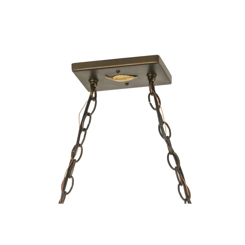 Loon Peak® Corley 6 - Light Antique Copper Pool Table Lights Pendant