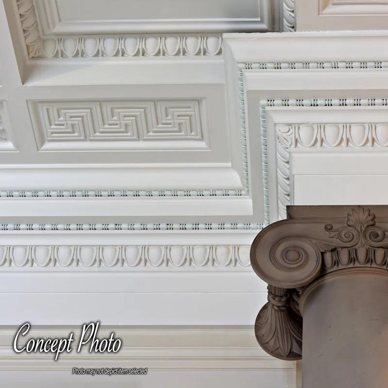 2-9/16 in x 3-1/8 in x 90-1/2 in Egg and Dart Polyurethane Crown Moulding Pro Pack 45 LF (Set of 6)