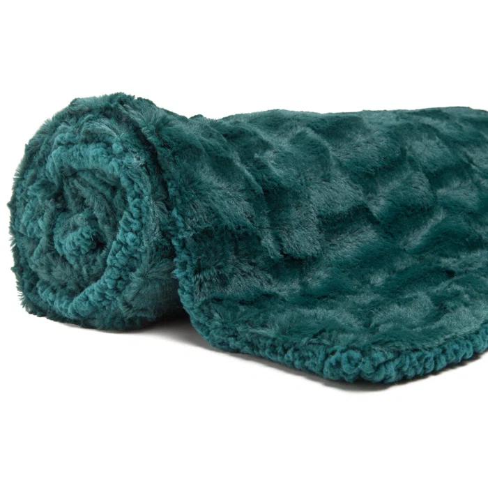 Chanasya Faux Fur Throw