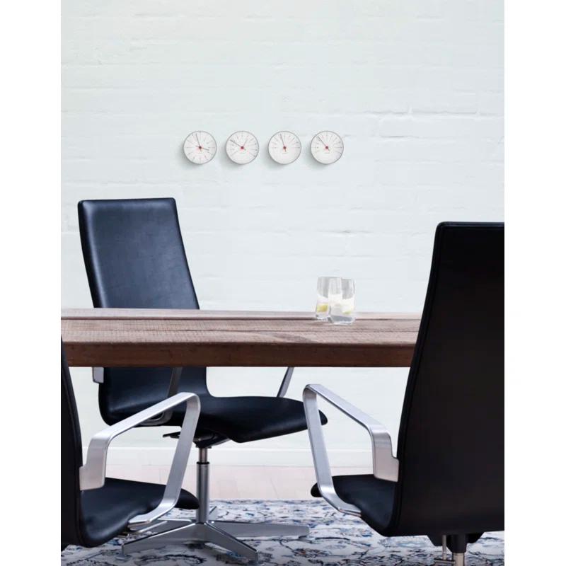 Bankers Metal Wall Clock