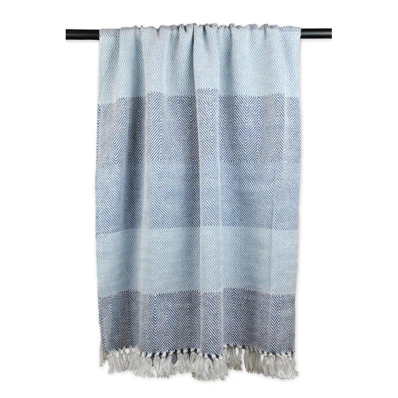 Design Imports Hand Woven Throw Blanket