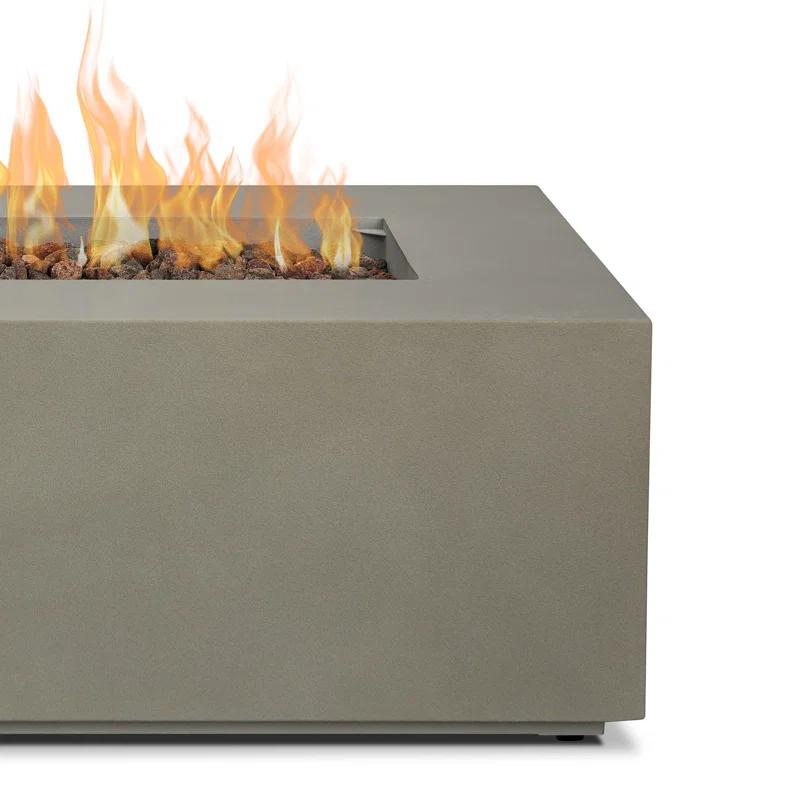 AEGEAN Propane / Natural Gas Outdoor Fire Pit Table
