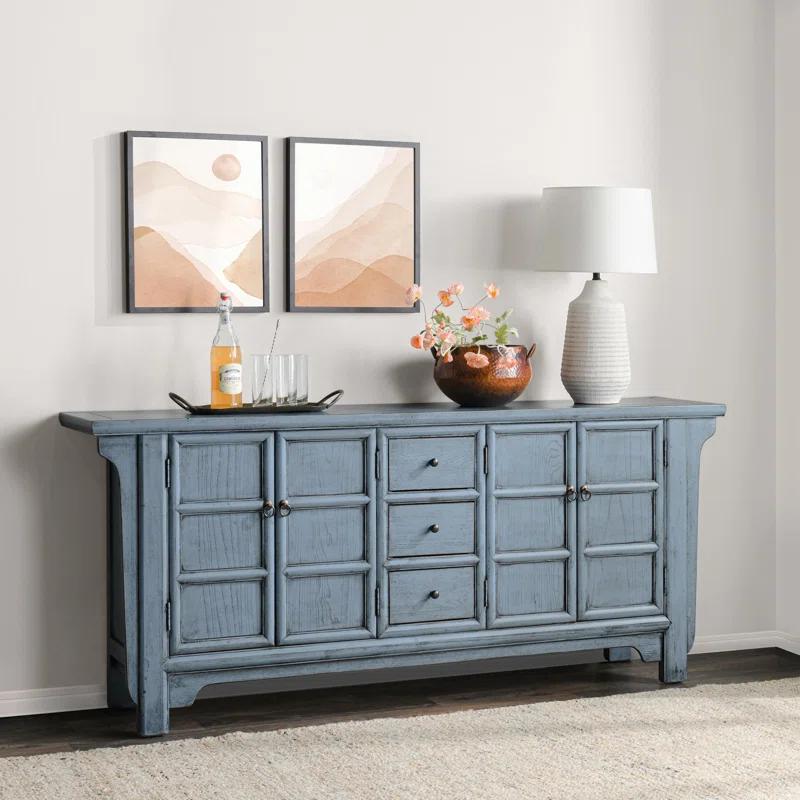 Crafton Reclaimed Pine Wood Sideboard