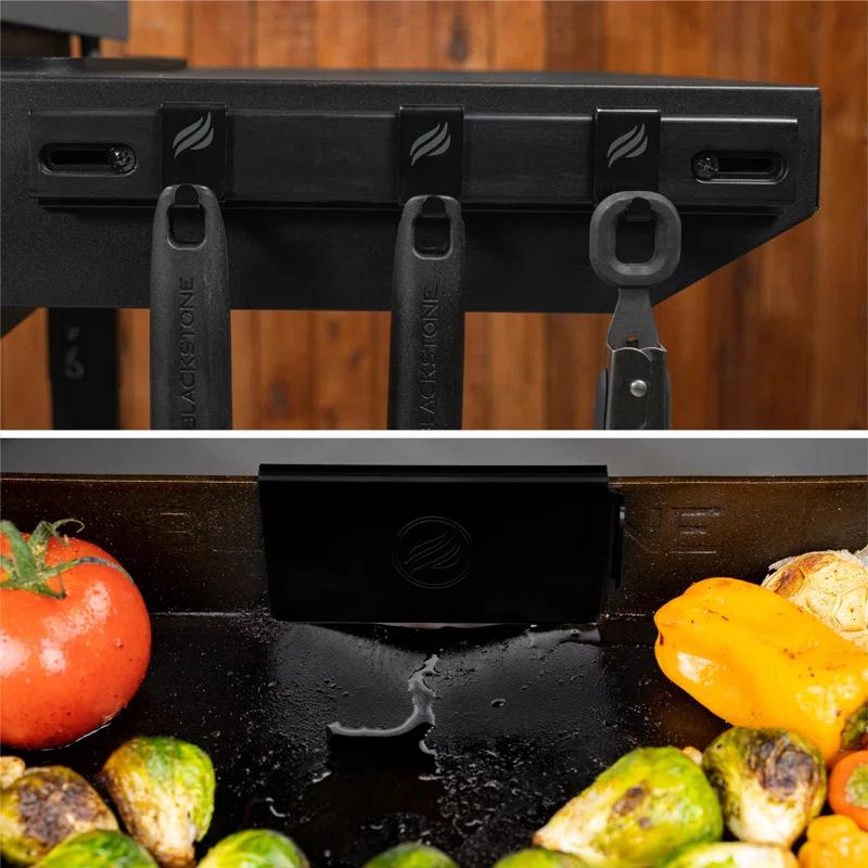 Blackstone Side Shelf Seasoning Accessory Rack for Griddles with Rail System