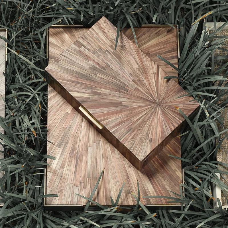Jamie Young Company Palm Handmade Decorative Box