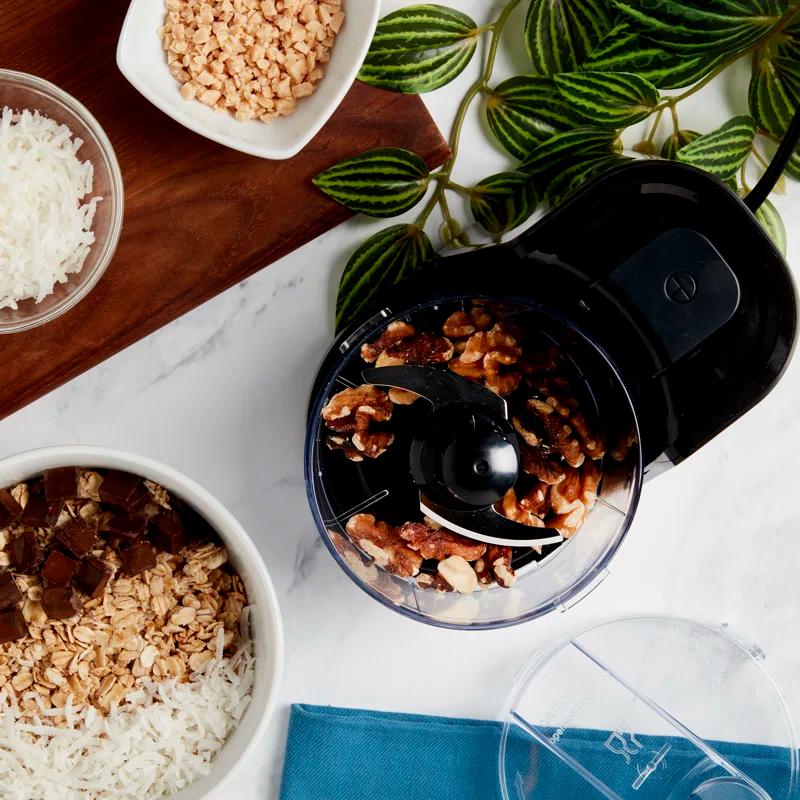 Denmark Denmark Electric 1.5-Cup Personal Food Chopper with One-Touch Pulse Control