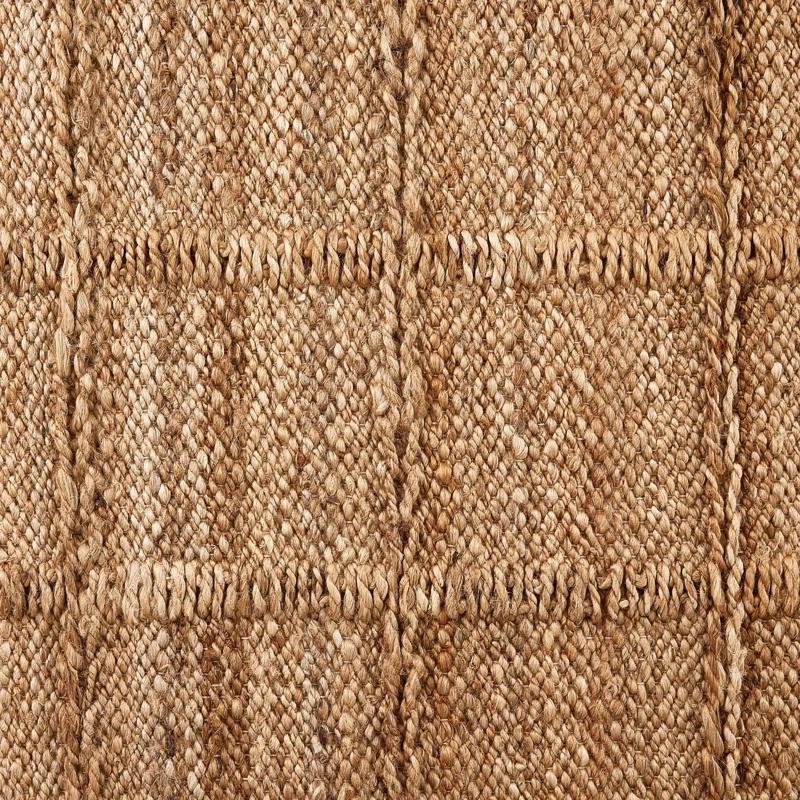 Gracie Oaks Hanne Jute Area Rug for Dining Room Living Room, Natural